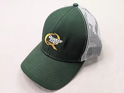 Quaker State Hat Green Mesh Back Snap Back • $2.64