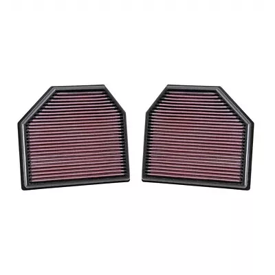 K&N 33-2488 Drop In Air Filters For Replacement For 11-14 BMW M5/M6 4.4L V8 / 20 • $149.99