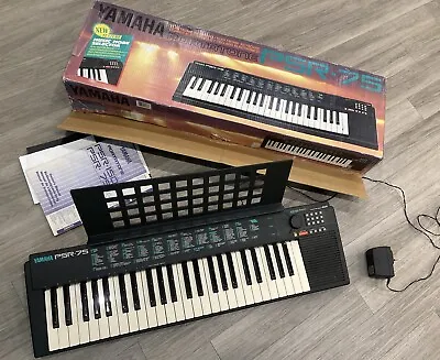 49 Keys Yamaha Keyboard & Piano (PSR 75)  Great Condition. • £35