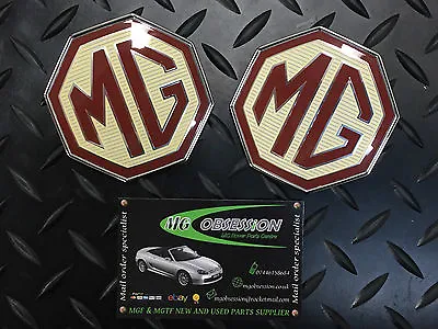 Mg Tf Front Bumper And Boot Lid Badge Set. Genuine Mg Product Dab000160  • $67.39