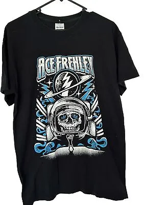 Ace Frehley (kiss) 2015 Australia & New Zealand Tour T-Shirt Size M Gildan Label • £55.70