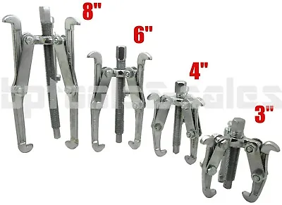 4 Pc Gear Puller 3 Jaw Set 3  4  6  8  Gear Pulley Bearing Puller Auto Mechanic  • $27.99