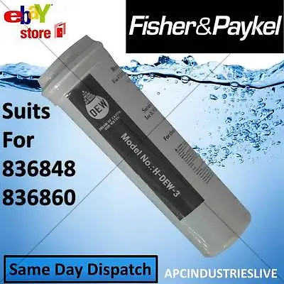 Fisher & Paykel Fridge Replacement Water Filter Quality 836848 836860 • $35