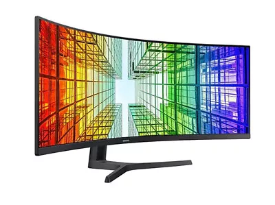 Samsung 49' Business Monitor Dual QHD 5K 5120x1440 QLED 32:9 1800R Curved Tilt S • $2552