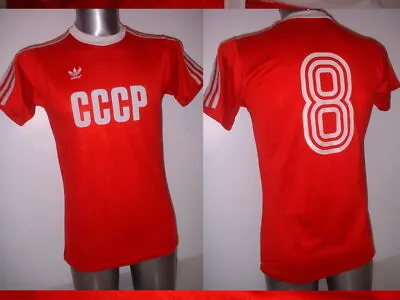 £149.99 • Buy USSR Russia Adidas Medium Vintage CCCP Football Soccer Shirt Jersey Trikot