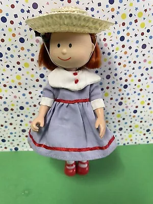 VTG 8 In Madeline In Blue Tea Party Dress & Hat • $22