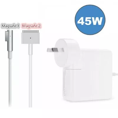 45W Laptop Charger Power Adapter Apple Macbook Air Macbook Pro A1436 A1465 A1466 • $13.29