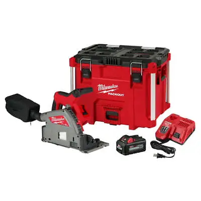 Milwaukee 2831-21 M18 FUEL 18V 6-1/2  Cordless Li-Ion Plunge Track Saw Kit • $639