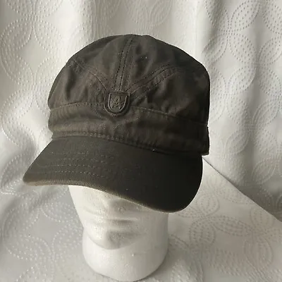 A. Kurtz Men's Adjustable Military Cap Cadet Hat Leather Buckle Strap • $16.99