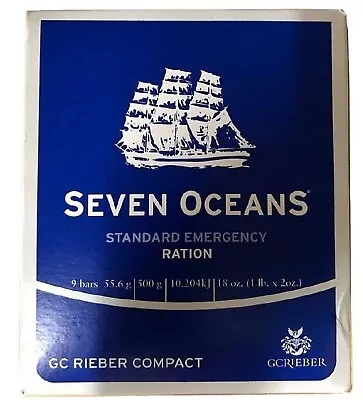 Seven Oceans SOS Emergency Food Ration Biscuits - Lifeboat Liferaft Survival Kit • £7.49