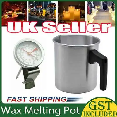 £12.28 • Buy Wax Melting Pot Pouring Pitcher Jug Large Aluminium Pot Candle Soap Making &H