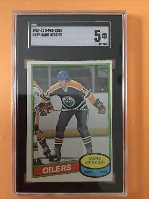 1980 81 OPC O-Pee-Chee #289 Mark Messier Rc Rookie SGC 5 EX HOF • $104.99