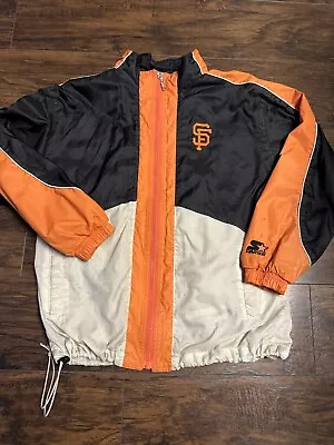 VTG Genuine Merchandise Starter San Francisco Giant’s Windbreaker Jacket Men L • $35