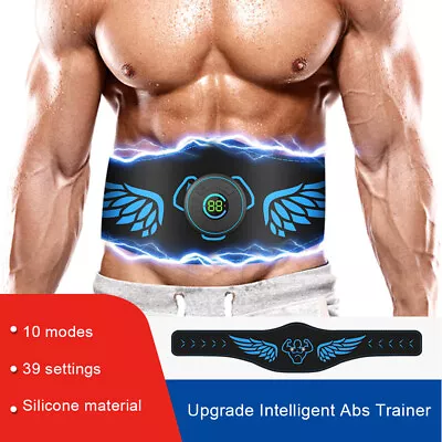 Abdominal EMS ABS Muscle Stimulator Belt Home Fitness Toning Belly Waist Trainer • $22.09