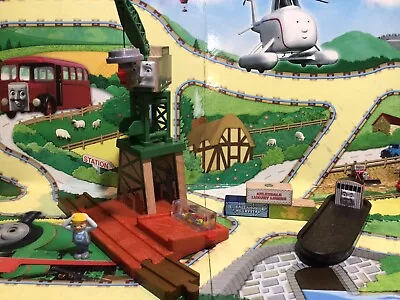 £45.95 • Buy Thomas And Friends Wooden Railway Trains Cranky And Bulstrode