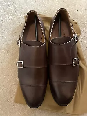 Meermin Brown Double Monk Strap 8.5 UK • $150