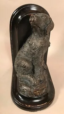 Retriever Dog Book End Vintage Bronze Finish • $6