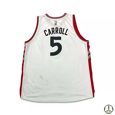 Vintage Adidas DeMarre Carroll Toronto Raptors Jersey - Mens 2XL White • $21.24