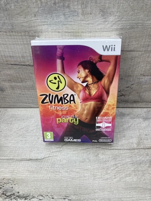 £10 • Buy Zumba Fitness With Wii Remote Belt (Nintendo Wii, 2010) New & Sealed 