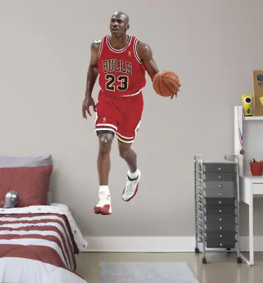 Michael Jordan Fathead Life-Size Wall Decal 38 X 78  Decor Chicago Bulls NBA  • $159.95