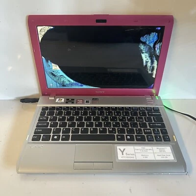 $39 • Buy 11.6” Sony Vaio VPCYB35AG Laptop AMD E-450 1.65GHz 2GB RAM 320GB HDD