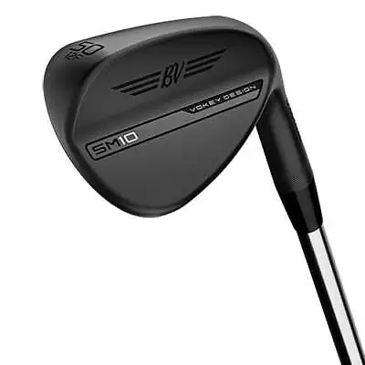 NEW TITLEIST VOKEY SM10  JET BLACK WEDGE 46* To 52* U CHOOSE LIE BOUNCE & LENGTH • $189