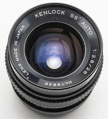 Kenlock SS Auto 28mm 28mm 2.8 1:2.8 - M42 Analog & Digital • £81.57