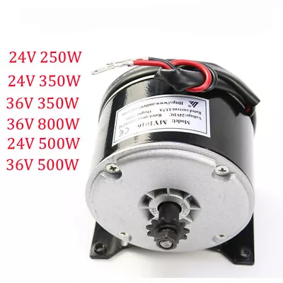 24V 36V 800W 1800W Electric Motor High Speed Motor Controller Go Kart Roketa ATV • $89.88