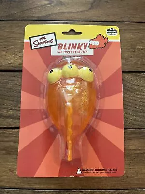 Vintage 2003 The Simpsons Blinky The Three Eyed Fish Squishy Toy • $25