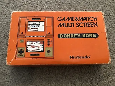 $100 • Buy Nintendo Game&Watch Donkey Kong I Screen Box