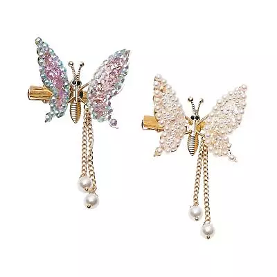 Moving Butterfly Hair Clips Elegant Tassel Hairpin Clip Will Move Butterfly • $5.95