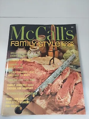 McCalls Family Style Vintage Cookbook Advance Publishers NICE! • $9.71