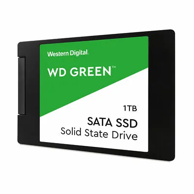 WD 1TB SSD 2.5  SATA III Green Western Digital Solid State Drive WDS100T2G0A • $147