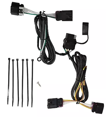 Custom 4 Pin 56094 Trailer Wiring Harness For 2010-2017 GMC Terrain/Chevrolet Eq • $36.72