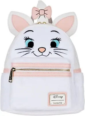 Loungefly Disney Aristocats Marie Fuzzy Cosplay Mini Backpack New With Tags • $149.99