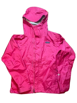 $55 • Buy Patagonia Torrentshell H2NO Womens M Hooded Rain Windbreaker Jacket Pink