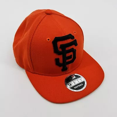 New Era 9fifty San Francisco Giants Snap Back Pumpkin Orange • $29.99