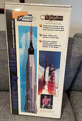 Estes Vintage Model Rocket Mercury Atlas EST2111 NEW In SEALED BOX • $350