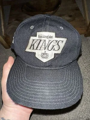 Vtg LA Los Angeles Kings OG 1993 Stanley Cup Snapback Hat Rap T 2PAC • $100