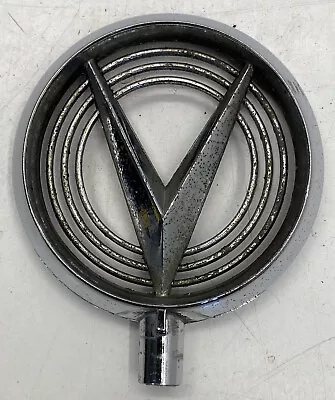 Vintage 1955 Buick Roadmaster Chrome V Hood Ornament Emblem  • $60.15