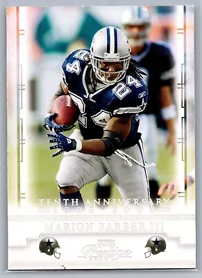 /10 2008 Playoff Prestige Tenth Anniversary Marion Barber #28 - NM-MT • $15