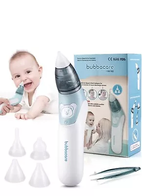 MEQATS Nasal Aspirator 2 In 1 Baby Nasal Aspirator & Ear Wax Remover Electr... • £12.99