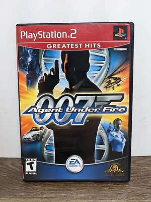 James Bond 007 Agent Under Fire (Sony PlayStation 2 PS2) Complete Tested CIB  • $9.89