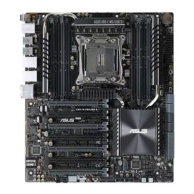 Asus X99-E WS/USB3.1 LGA 2011 V3 X99 MOTHERBOARD W/ E5-1660V3 CPU Fully Tested • $162.97