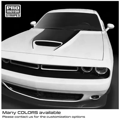 Dodge Challenger 2015-2023 Hood Scoop Decal For RT GT SRT Cowl (Choose Color) • $64.40