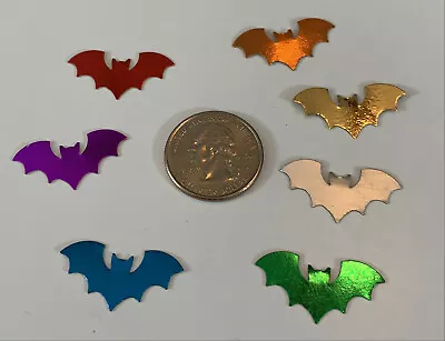HALLOWEEN FOIL PUNCHES 70 Bats Die Cut Confetti Martha Stewart Punch • $3.25