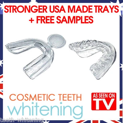 $12.95 • Buy Teeth Whitening Mouth Tray Set (4 Trays) - High Quality Better Usa Made Guards