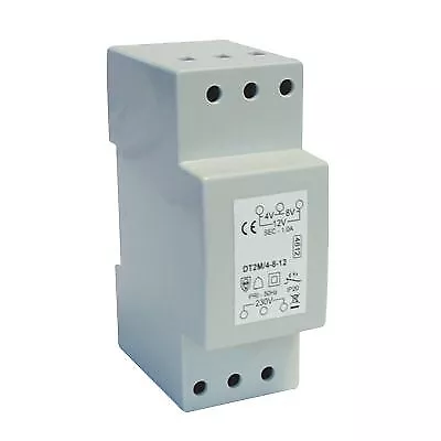 1A Variable Voltage DIN Rail Bell Transformer • £15.95