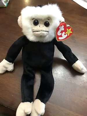 ULTRA RARE Ty Beanie Baby Mooch The Monkey Bieber Golf Minaj Goat Gucci • $50