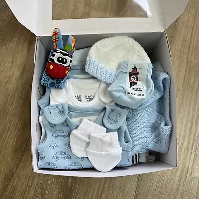 NEW NICU 4lbs 1.8kg Premature Prem Preemie Tiny  Early Baby Boys Clothes Bundle • £28.50